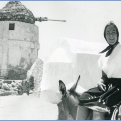 Margaret E Kenna in Anafi