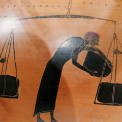 Depitcion of Ancient Greek Business - Metropolitan Museum of Art - Cambridge University - CCGS