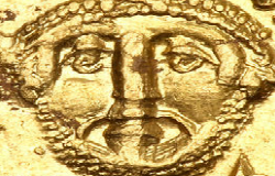 Cambridge Centre for Greek Studies - Image of Byzantine Coin - courtesy numisbids.com